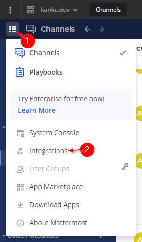 Benachrichtigung in Mattermost Channel bei SSH Login auf Server 2 2024 05 01 15 02 42 Mattermost Desktop App
